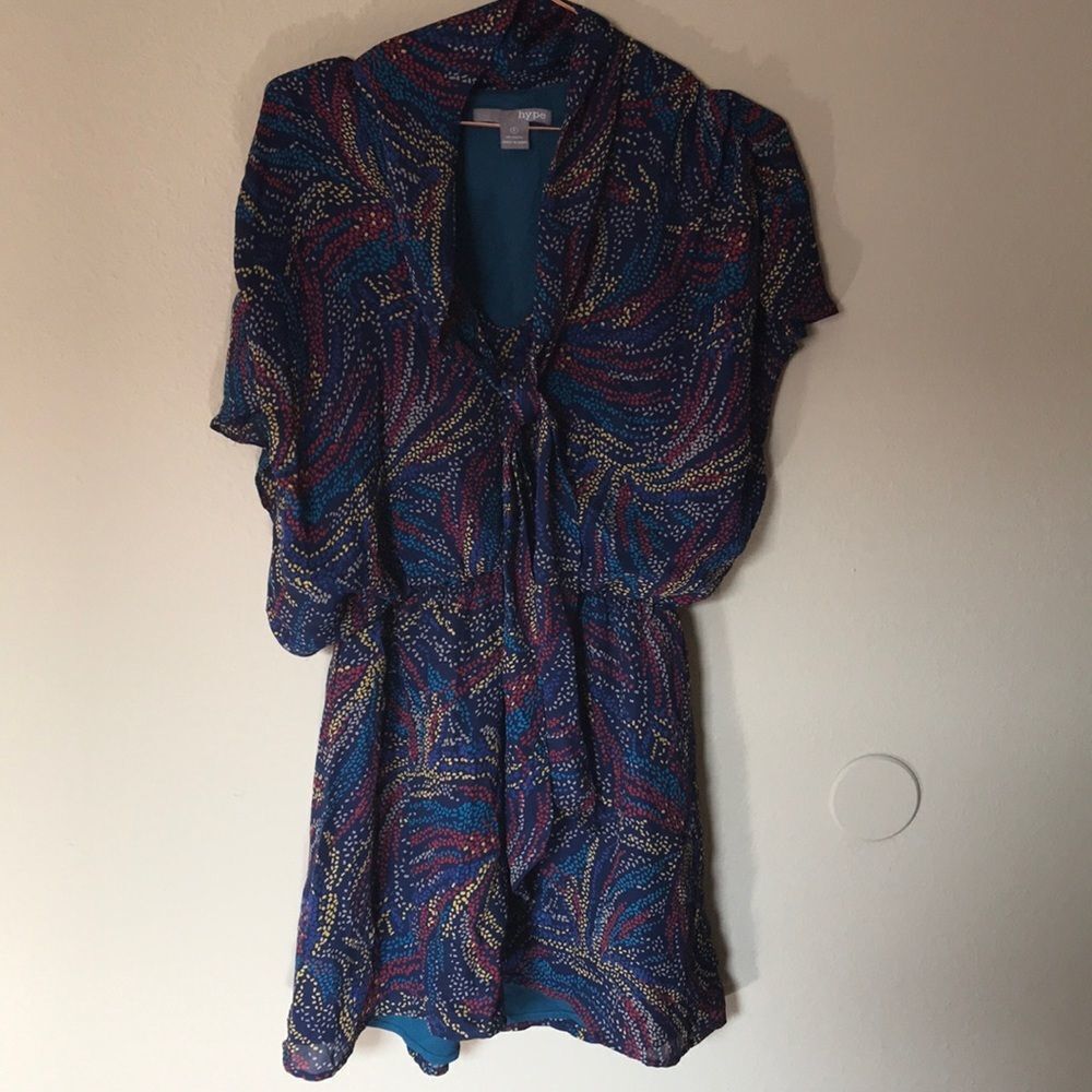 100% silk dress‎